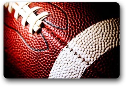 Door Mat American Football Pattern Sport Ball Doormat Rug Indoor/Outdoor/Front Door/Bathroom Mats Floor Mat 23.6inch X 15.7inch
