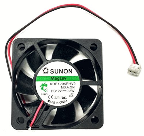 Sunon 50x50x15mm Med Speed 12 Volt Fan 2 pin Connector KDE1205PHV2.MS.A.GN