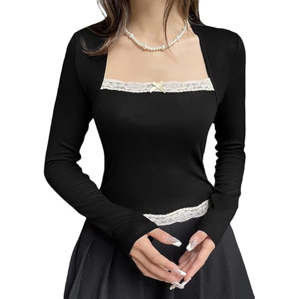 Vafful Womens Long Sleeve Shirts V Neck Ruffle Hem Slim Fitted Ribbed Knit Trendy Tee Tight Tops 58268fd9 6982 4987 9e08 E23d733e3ecf.d38b846304463a2bfef269bda066cebe