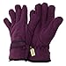 Floso® Ladies/Womens Polar Fleece Thermal Gloves (3M 40g) (One Size) (Black)