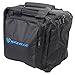 Rockville RLB90 Universal Travel Bag for 2 Slim LED Par Lights, Controller and Cables, Extra-Thick Padding, Removable Dividers, Zippered Pockets, for DJs and Mobile Entertainers