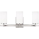 Generation Lighting 4424603-962 Alturas Three-Light Wall / Bath Vanity Style Lights, Brushed Nickel Finish