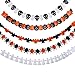 Frienda 5 Set Halloween Paper Garlands Decoration Prop Pumpkin Spider Bat Ghost Skull Shape