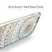 iPhone 6s Case, ESR iPhone 6/6s Case Hybrid [Shock Absorbing] TPU Bumper +[Scratch Resistant] Hard Back Cover Clear with Design Protective Cover for iPhone 6s / 6 - Mint Mandala