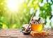 Raw Honey Organic Unfiltered - 100% Pure & Delicious Natural Honey Sweetener And Sugar Alternative - Natural Skin Care Dietary Supplement Rich in Antioxidants - USDA Certified OU Kosher & US Grade A
