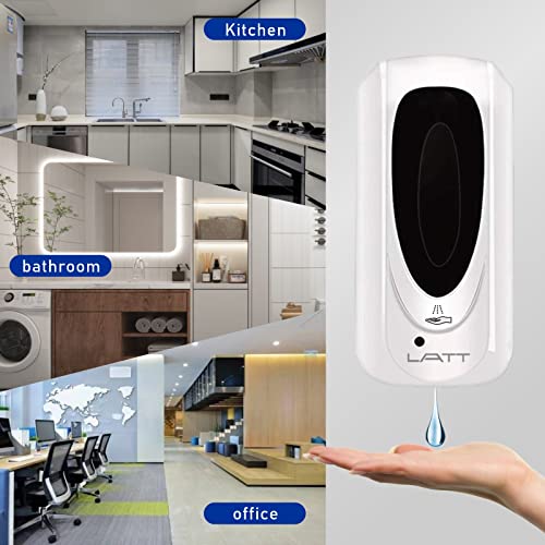 LATT Automatic Liquid Hand Sanitizer Dispenser Wall Mounted, Commercial