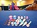Kinder Toys Network Value Pack Sweet Treats Toy Food Set (30 Pcs) with Ice Cream, Donuts, Macarons, Chocolate Bars, Cookies