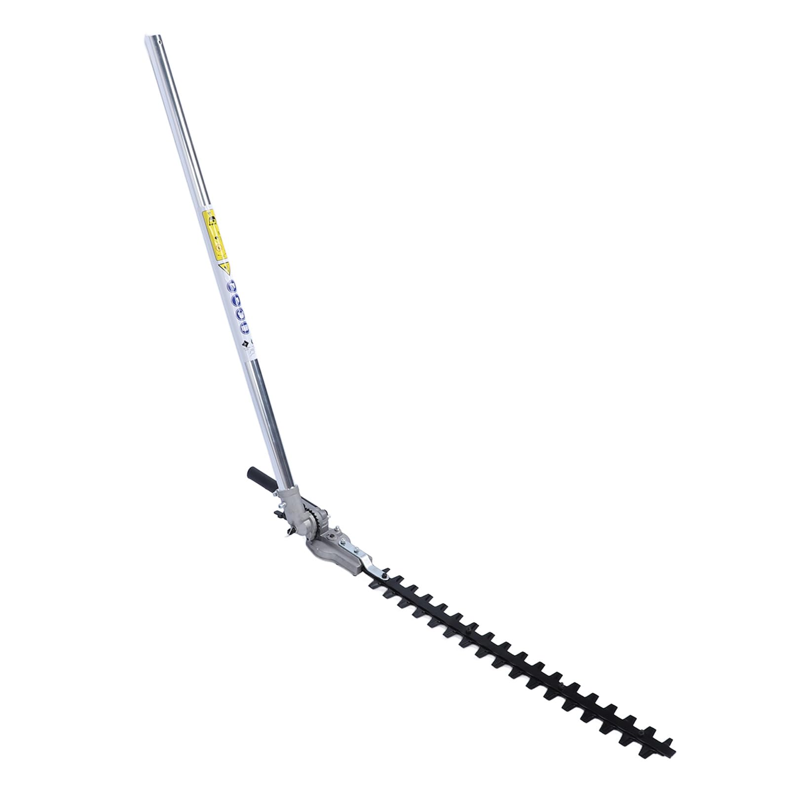 Hedge Trimmer Attachment Replacement, Sturdy Powerful Shrub Trimmer for High Branches, Adjustable Handle and Angle Hedge Clippers for Mowing, Hedge, and Shrubs Cutting (28 * 9mm)