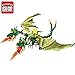 Enlighten Castle War of Glory Twin-Headed Dragon Jakiro 4 Figures 486pcs Educational Bricks Toy Boy Gift - Without Original Box