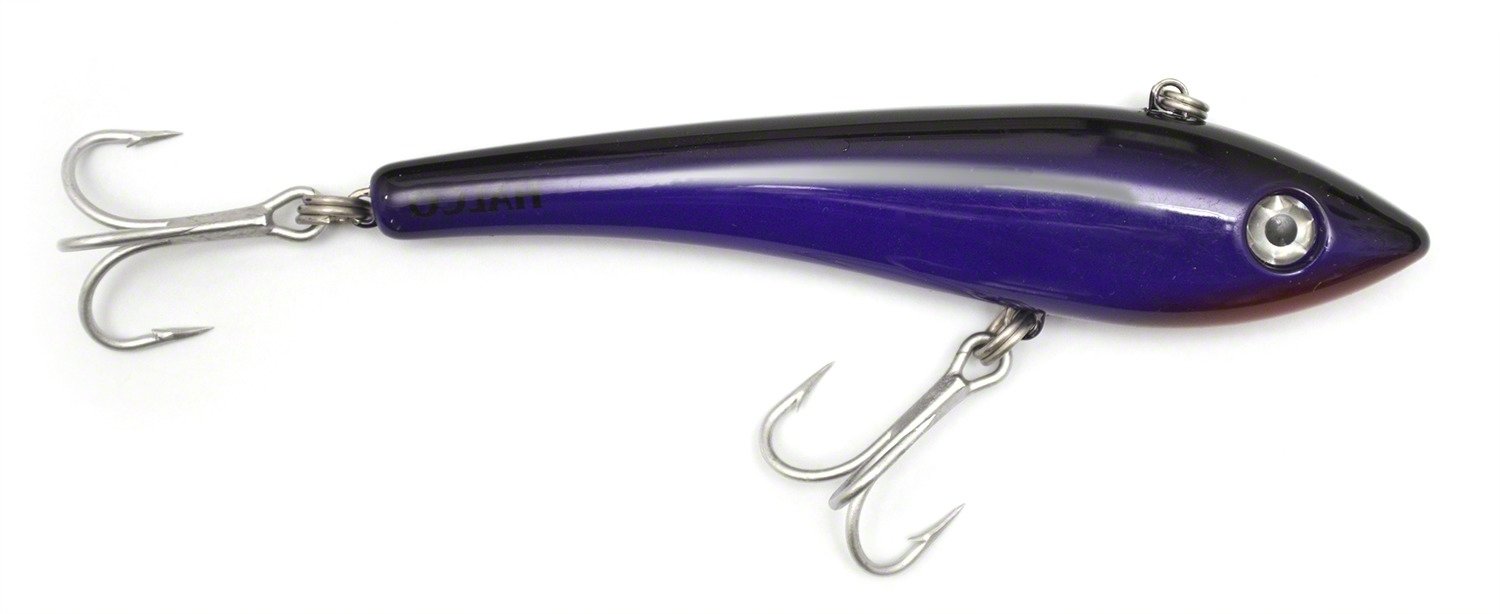 Halco Max130-1198 Max 130 Lipless Casting/Trolling Plug, 2,Purple black
