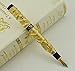 Asvine Dragon Fountain Pen，Golden Calligraphy Pens, Writing Instruments, Medium Nib Executive Business Gift Pen