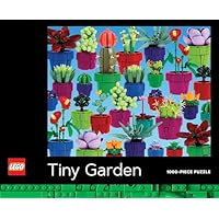 Lego Tiny Garden 1000-Piece Jigsaw Puzzle | Inspired by Botanical Sets | Piece Together 30 Tiny Plants and Flowers! | for All Fans (Amazon Exclusive)