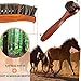 Horsehair Shoe Brush Set Multifunctional Shoe Cleaning and Shine Brush Kit for Leather Shoes, Suede and Nubuck Shoes, Car Seat or Leather Furniture