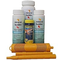Carefree Stuff Nature 2 Spa Stick Mineral Sanitizer Mineral Buddies Refill Kit