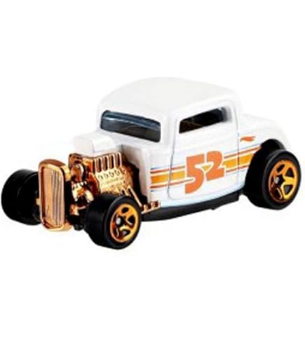 Amazon.com: Hot Wheels- '32 Ford - Mattel Games 1/5 [Blue/DOS] #27