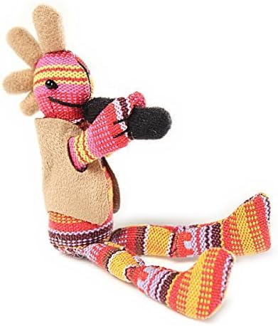 ORIJIN Kokopelli Kokopelli doll XS size charm key chain (Sunshine pink)