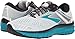 Brooks Women's Adrenaline Gts 18 White/Black Teal Ankle-High Nylon Running Shoe - 8.5M
