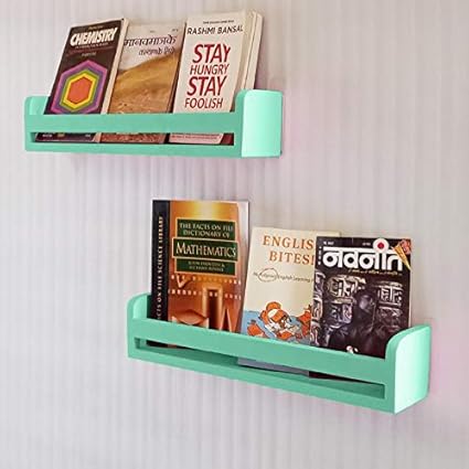 wall mounted bookshelf nursery