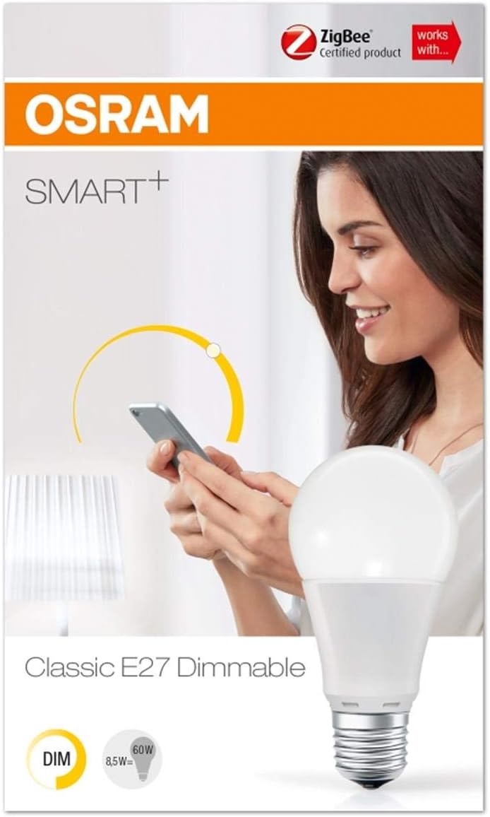 OSRAM Smart+ LED, ZigBee Lamp with E27 Socket, warm white, dimmable, Directly compatible with Echo Plus and Echo Show (2. Gen.) - Image 4