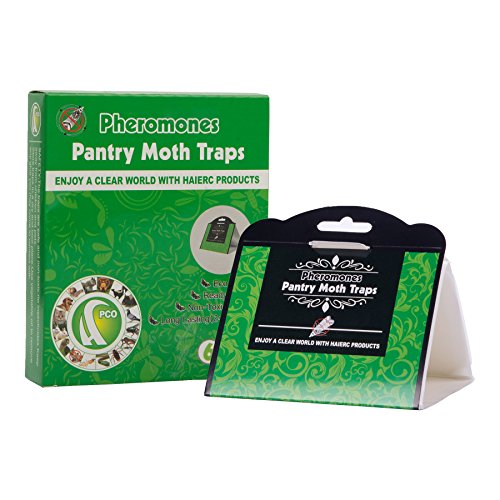 CO-Z 12PCS Pantry Moth Traps with Pheromone Attractant, Non-toxic, No Insecticide, Odorless - Thumbnail 7