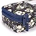 BTSKY Floral Pencil Case with Compartments -High Capacity Double Layers Pencil Pouch Stationery Organizer Multifunction Cosmetic Makeup Bag, Perfect Holder for Pencils and Pens(White Flower)