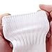 SUNBVE Little Kids Unisex Cotton Dress Ankle Socks White 5 Pack
