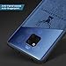 Huawei Mate 20 X Mobile Phone Case Black Anti Slip Huawei Mate 20 X Case Soft TPU Phone Case with 3D Printing Slim Profile Phone Cover Compatible with Huawei Mate 20 X Case