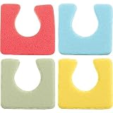 ForPro Sole Toe Separators, Assorted Colors, Individual Pedicure Toe Separators, 1" W x 1" L 144-Count
