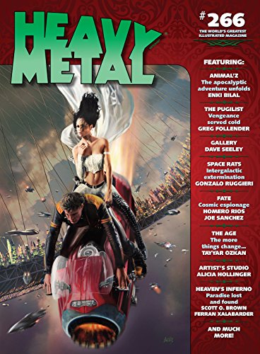 Heavy Metal #266 by Enki Bilal