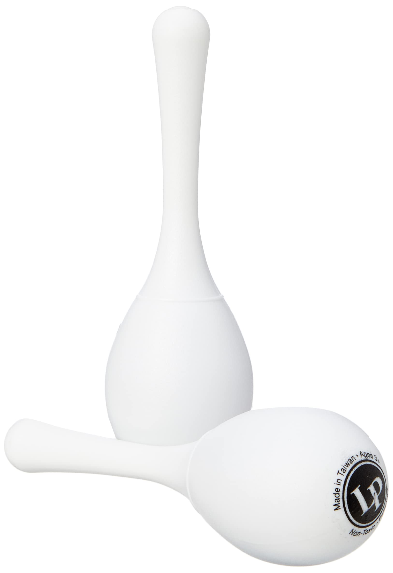 LP Latin Percussion Glow in the dark Chickitas Shaker 1 Paar LP010-GLO,White