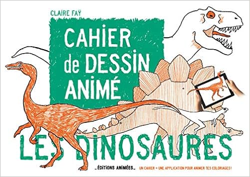 Cahier De Dessin Anime Les Dinosaures Amazon Fr Fay Claire Livres