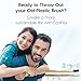 Soft Bristle Bamboo Toothbrush (4 Pack) - Zero Plastic Biodegradable Bamboo Handle by EcoKiss - Eco Friendly - for Adults and Kids - Vegan Handle - Recyclable Packaging