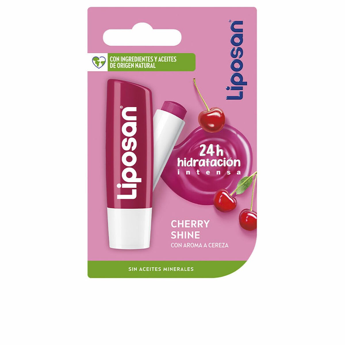 Liposan (Labello) Fruity Shine CHERRY - Lip Care Balm - 4.8gr/5.5ml by Labello - Liposan
