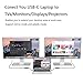 Docking Station Dual Monitor MacBook Pro Air HDMI Adapter, 8 in 2 USB C Dual HDMI Mac Dongle Accessories with 2 HDMI 4K@60hz, 3 USB,SD/TF and 100W PD for 13 15 16 inch MacBook Pro Air 2020 2019 2018