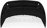 Plastific Wall Mounted Hose Holder 16.5 x 25.5 x 15.5 cm Black ABS Plastic view 7