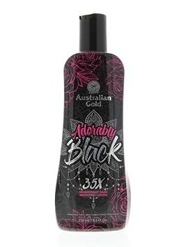 Australian Gold Adorably Black 35 x Bronzing Solarium Kosmetik Creme Sunbed Sun