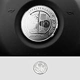 TopDall AMG Steering Wheel Affalterbach Tree Emblem Decals Stickers Accessories for Mercedes Benz