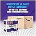 Cottonelle Mega Roll (Pack of 9 Rolls), Toilet Paper Ultra ComfortCare Bath Tissue, Ultra Soft Toilet Paper Rolls with Clean Ripple Texture, Sewer and Septic Safe