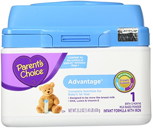 parent's choice advantage powdered formula with iron