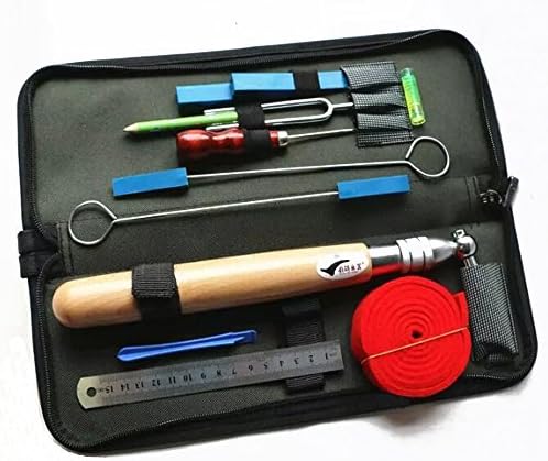Piano Tuning Kit Piano Tuning Maintenance Tool with Case,Set of 13PCS