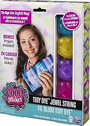 Cool Maker - Tidy Dye Jewel String Kit for Fabric
