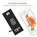 Energy Tech iPhone 6S Battery Replacement Kit 1715mAh Li-Ion with Repair Tool Set Adhesive Stripes and Screen Protector for Model A1633,A1688,A1700,A1453,A1457,A1518