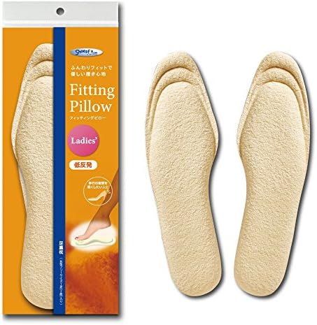 フィッティングピロー 足裏枕 インソール(靴用中敷き) レディス フリーサイズ(22~25cm)