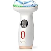 Cold Heat Facial Massager for Face Neck Tightening Lifting Depuffing,7-in-1 Red Light Therapy Sculptor Tool& Depuffer Wand,Cooling LED Electric gua sha Lift Device,Reduce Forehead Frown Smile Lines