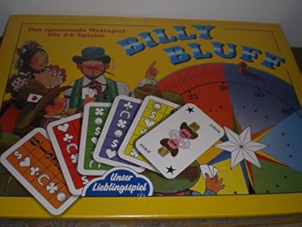 Unser Lieblingsspiel - Glücksrad BILLY BLUFF - Ein lustiges Wettspiel ab 8 J.