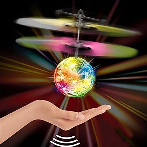 Hand Flying UFO Ball LED Toy Saucer Hovering Induced Infrared Sensor Floating