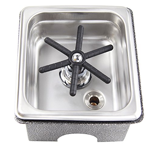 YBB Portable Steaming Pitcher Rinser Sink Glass Rinser For Bar Coffee