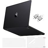 MOSISO Compatible with MacBook Pro 16 inch Case 2026 2025-2021 M4 M3 M2 M1 A3403 A3186 A2991 A2780 A2485, 4 in 1 Kit Seamlessly Closes Anti-Crack&Anti-Fingerprints Hard Shell Case, Space Black Clear