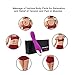 Mini Wireless Wand Massager for Women - Waterproof Rechargeable for Body - Back Neck Sport Massage - Black Travel Friendly -12 Magic Vibrator Patterns - Personal Quiet Female