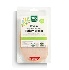 365 by Whole Foods Market Organic Oven Roasted Sliced Turkey, 6 OZ